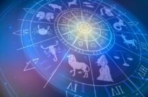 Sternzeichen-Rad der Astrologie. (Foto: AdobeStock_346364951 lidiia)